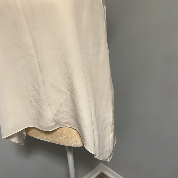 Mason Silk Lace Cream Flowing Tank Top Size 0 - Picture 2 of 8